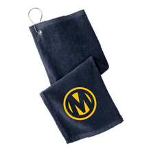 Load image into Gallery viewer, Manheim Iowa Golf Shoe Bag &amp; Towel
